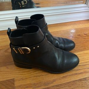 Black booties